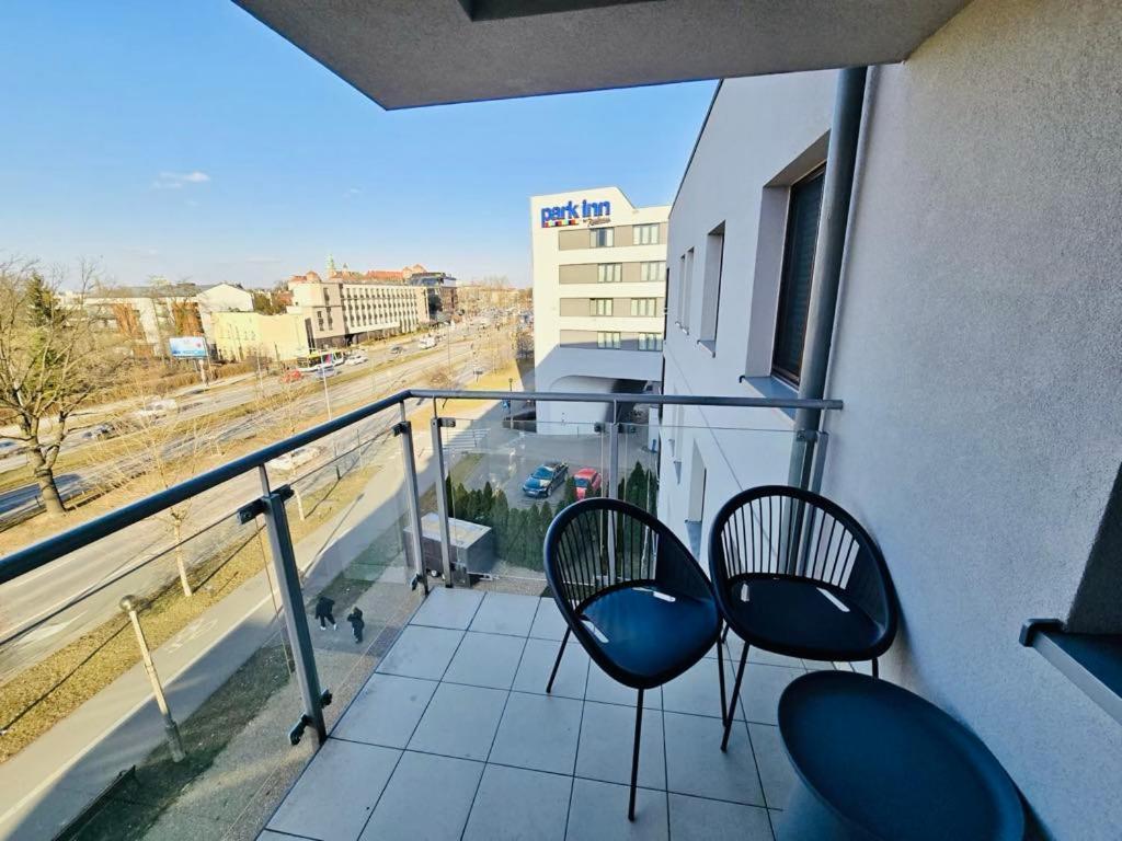 Apartament Z Widokiem Na Wawel W Centrum Miasta Cracovia Exterior foto